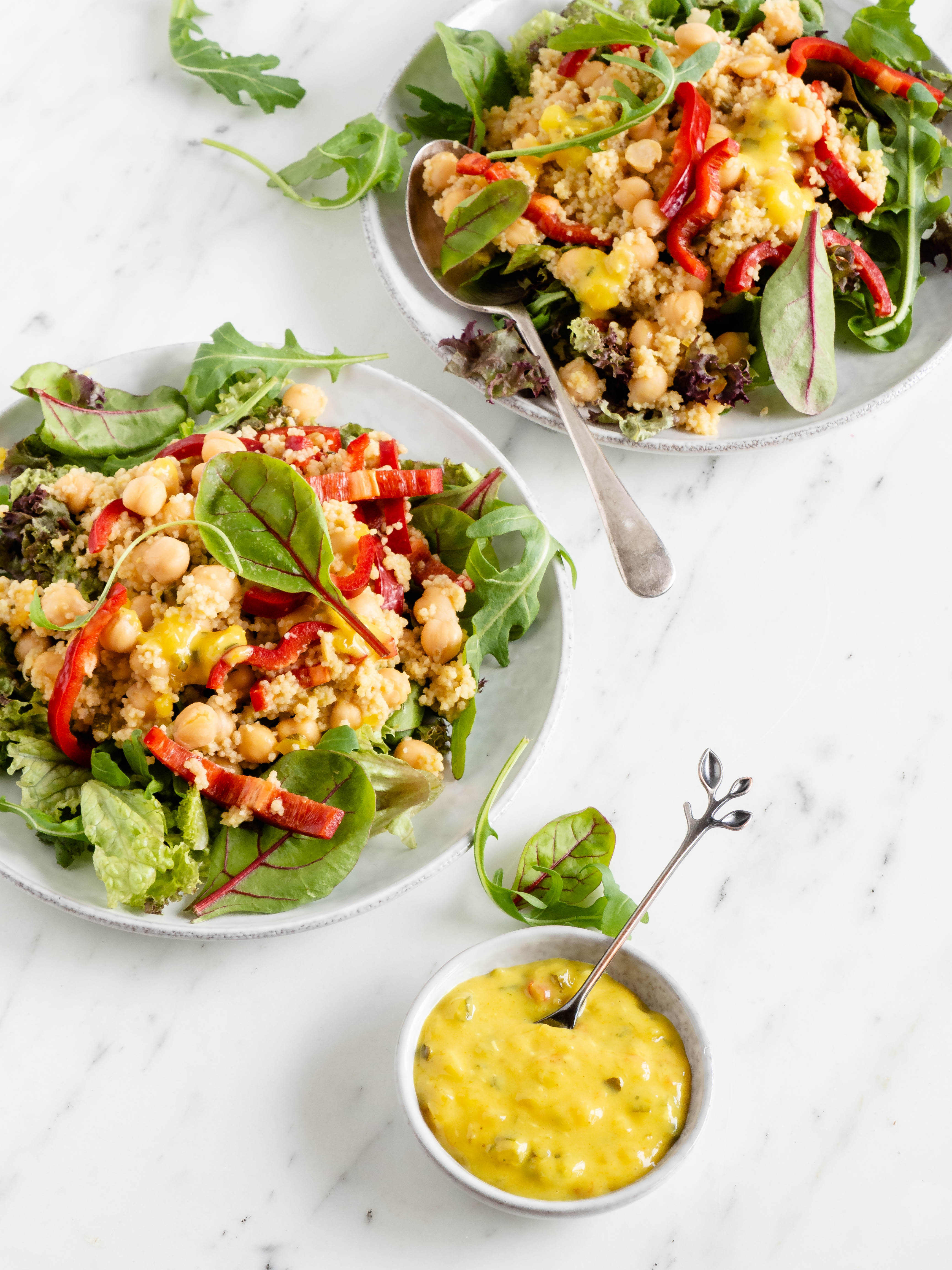 Curry couscous salade